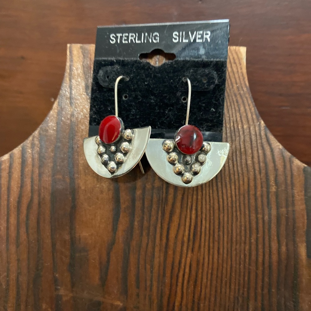 Sterling silver earrings